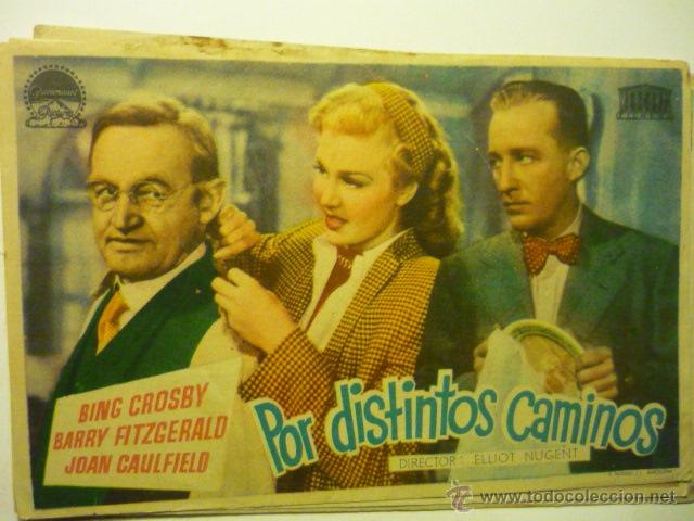 Cine: PROGRAMA POR DISTINTOS CAMINOS-BING CROSBY- - Foto 1