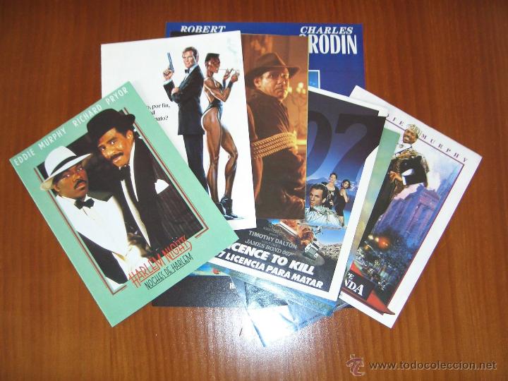  Flyers Publicitaires de films Anciens: Lote Programas de Cine - James Bond y Varios