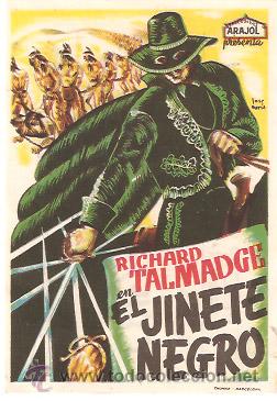Cine: EL JINETE NEGRO (Con publicidad) - Foto 1