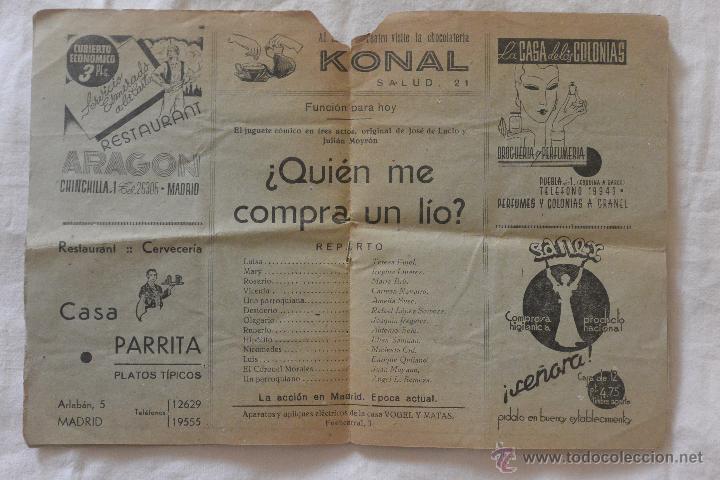 Cine: FOLLETO TEATRO FONTALBA - Foto 2