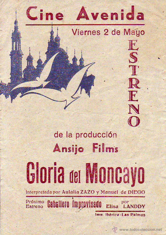 Cine: gloria del moncayo    c/p - Foto 2