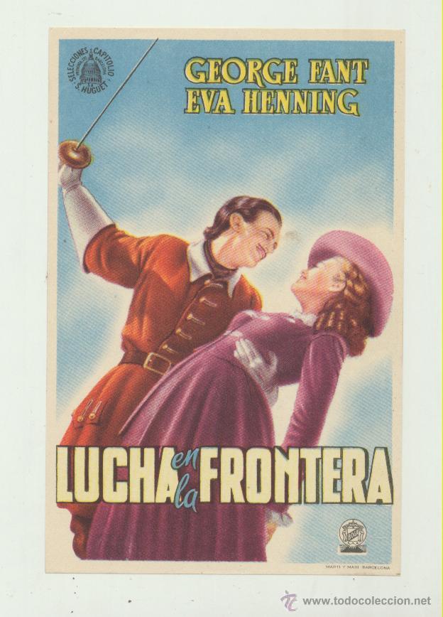 Cine: Lucha en la Frontera. Sencillo de Capitolio. &iexcl;IMPECABLE! - Foto 1