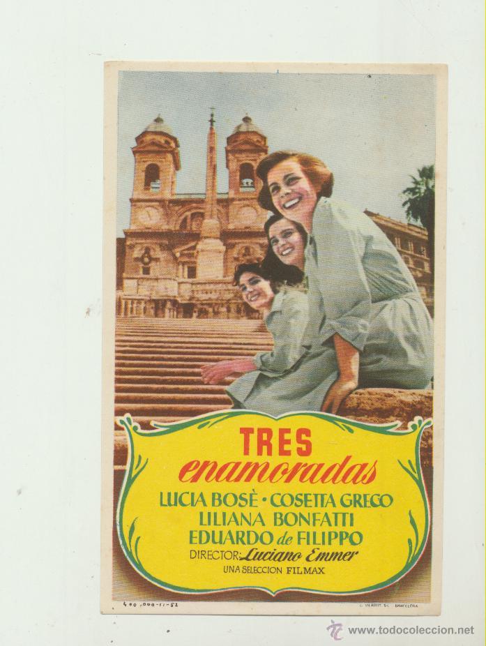 Cine: Tres enamoradas. Sencillo de Filmax. - Foto 1