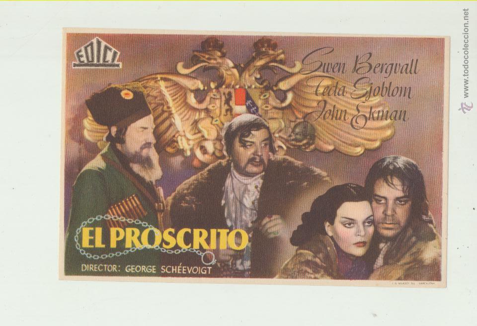 Cine: El Proscrito. Sencillo de Edici. - Foto 1