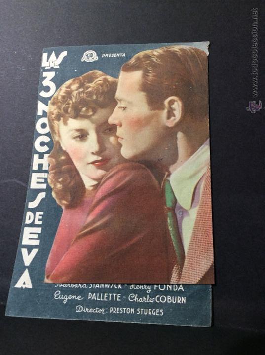 Cine: LAS 3 NOCHES DE EVA - Foto 1