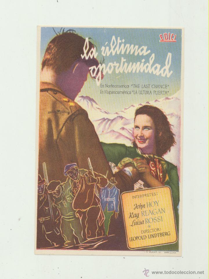 Cine: La &uacute;ltima oportunidad. Sencillo de Eici.  &iexcl;IMPECABLE! - Foto 1