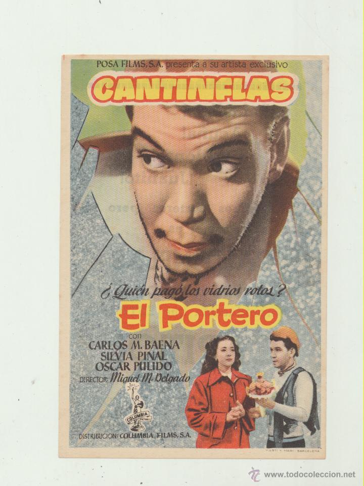 Cantinflas El Portero Sencillo De Posa Films Comprar Comedia Folletos De Mano De