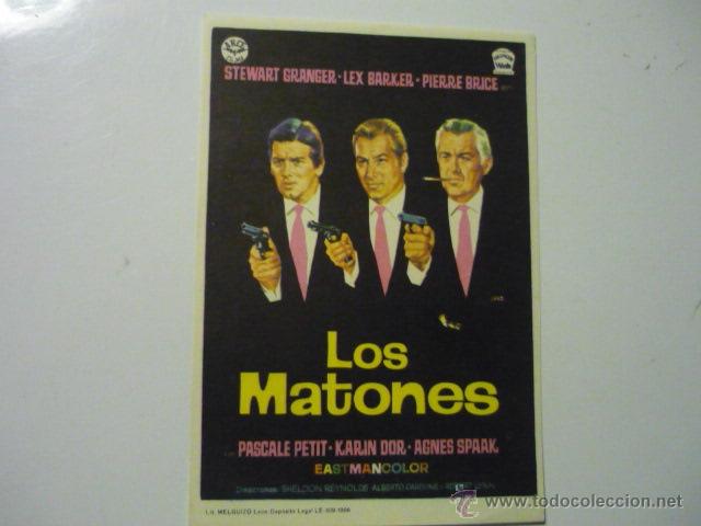 Cine: programa los matones .- stewart granger - Foto 1