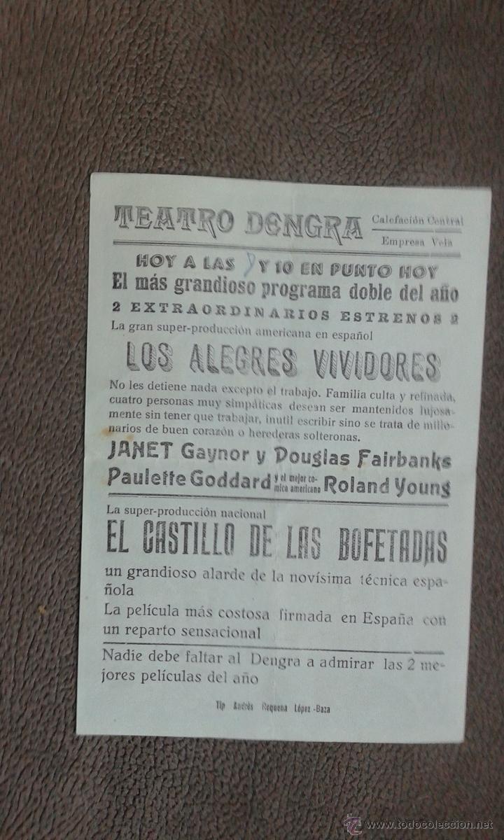 Cine: programa de cine  --el castillo de las bofetadas - Foto 2