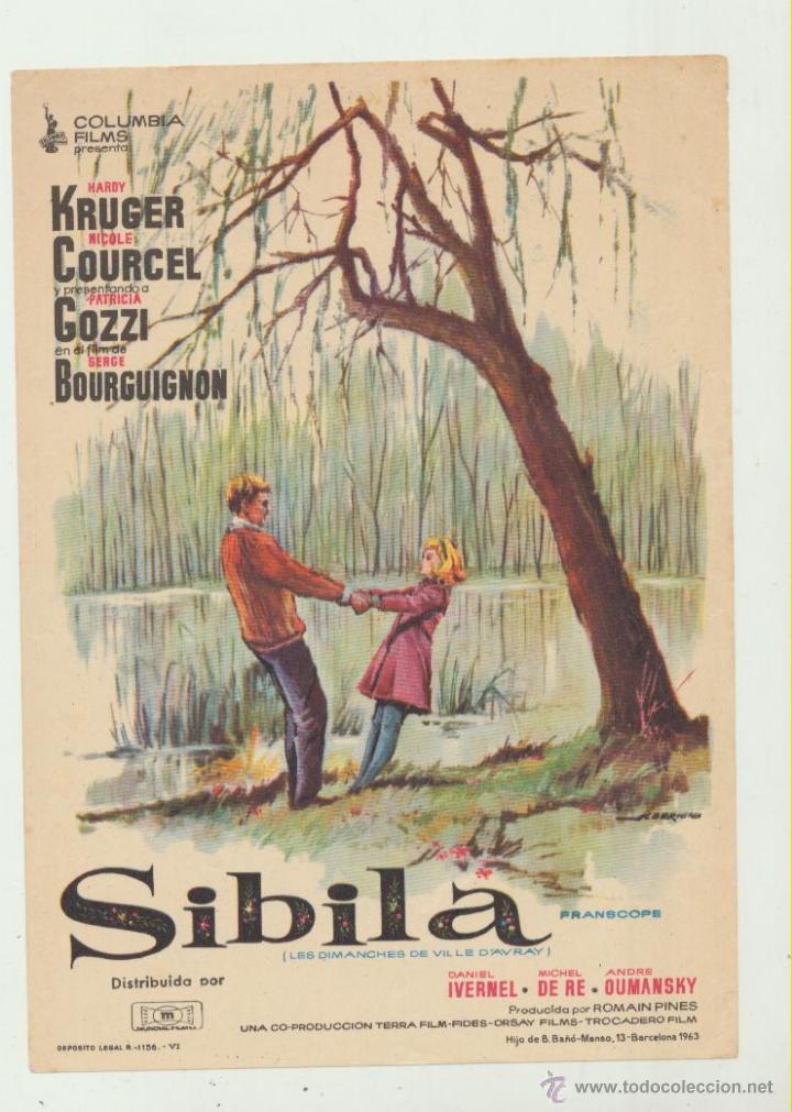 Cine: Sibila. Sencillo de Columbia. - Foto 1