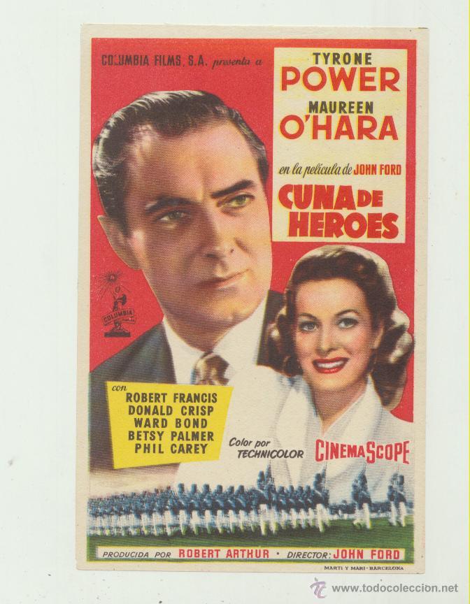 Cine: Cuna de H&eacute;roes. Sencillo de Columbia. - Foto 1