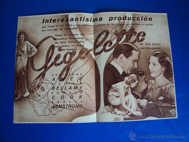 Cine: (PG-1230)PROGRAMA DE CINE,GIGOLETTE,DOBLE - Foto 2