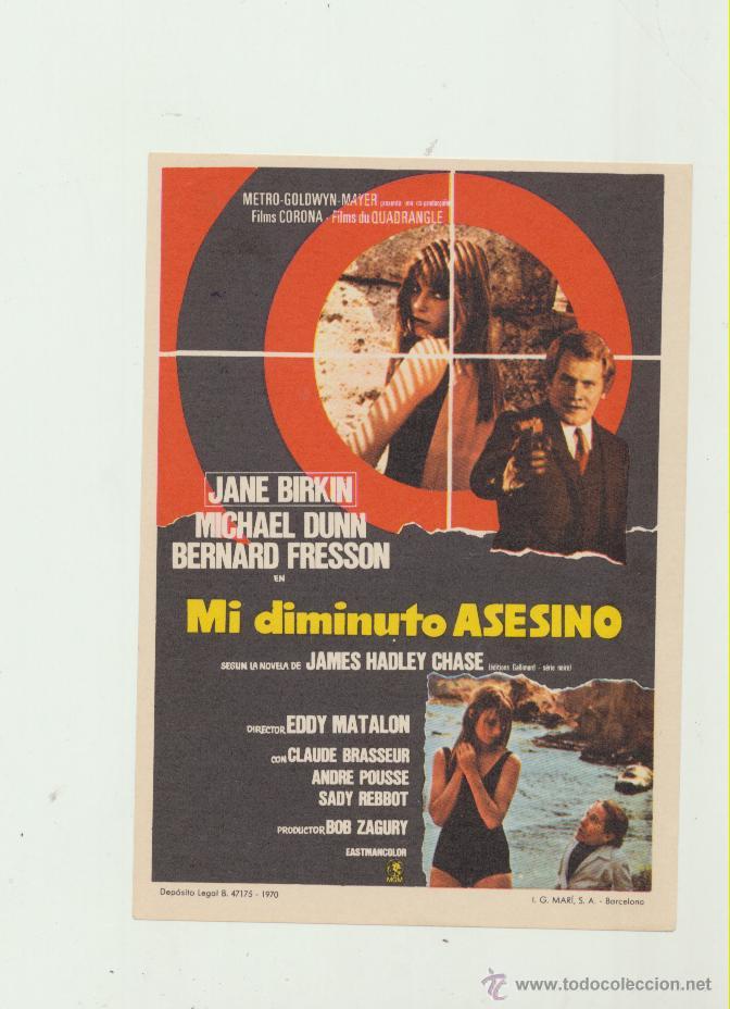 Cine: Mi diminuto asesino. Sencillo de MGM.  &iexcl;IMPECABLE! - Foto 1