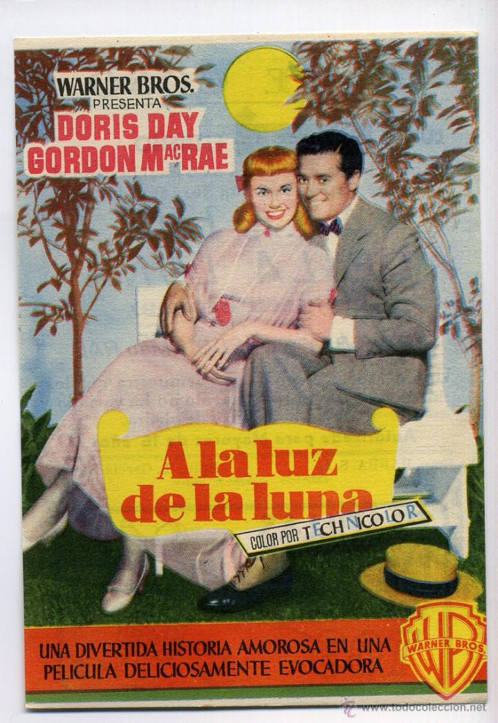 Cine: A LA LUZ DE LA LUNA, con Doris Day.