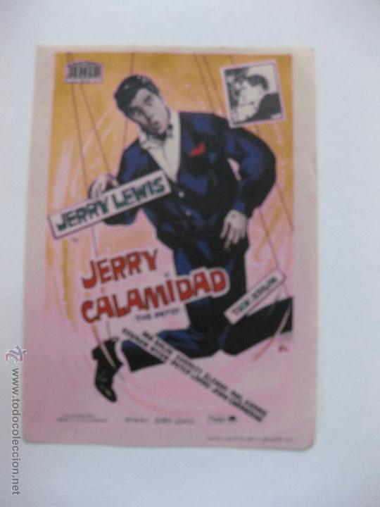 Cine: PROGRAMA DE CINE. JERRY CALAMIDAD. JERRY LEWIS, PETER LORRE..... PARAMOUNT - Foto 1