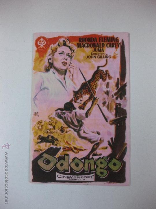 Cine: PROGRAMA DE CINE. ODONGO. RHONDA FLEMING, MACDONALD CAREY, JUMA....... - Foto 1