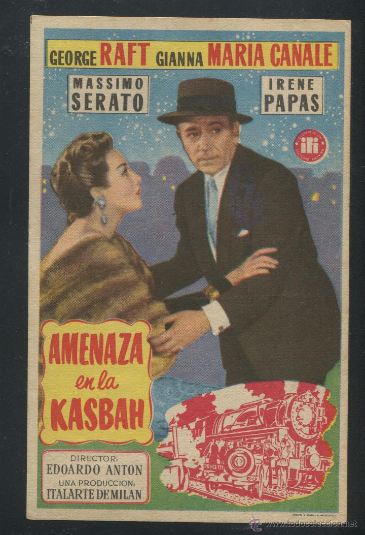 Cine: PROGRAMA - amenaza en la kasbah - george raft - Foto 1