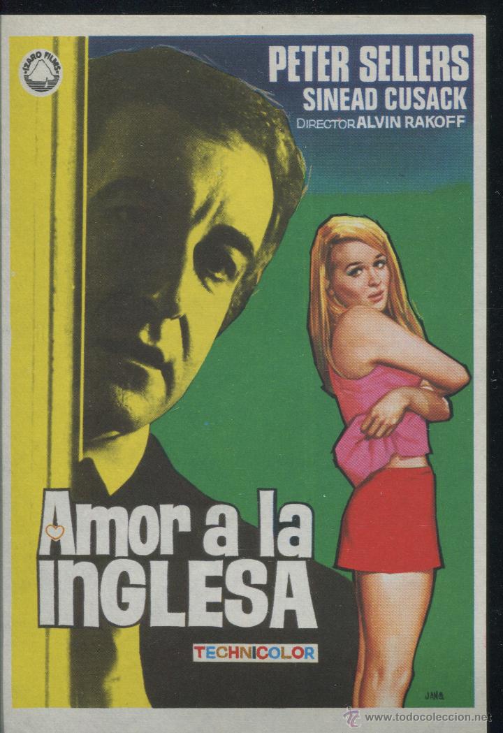 Cine: PROGRAMA Amor a la Inglesa. Sencillo de Izaro Films. &iexcl;IMPECABLE! - Foto 1