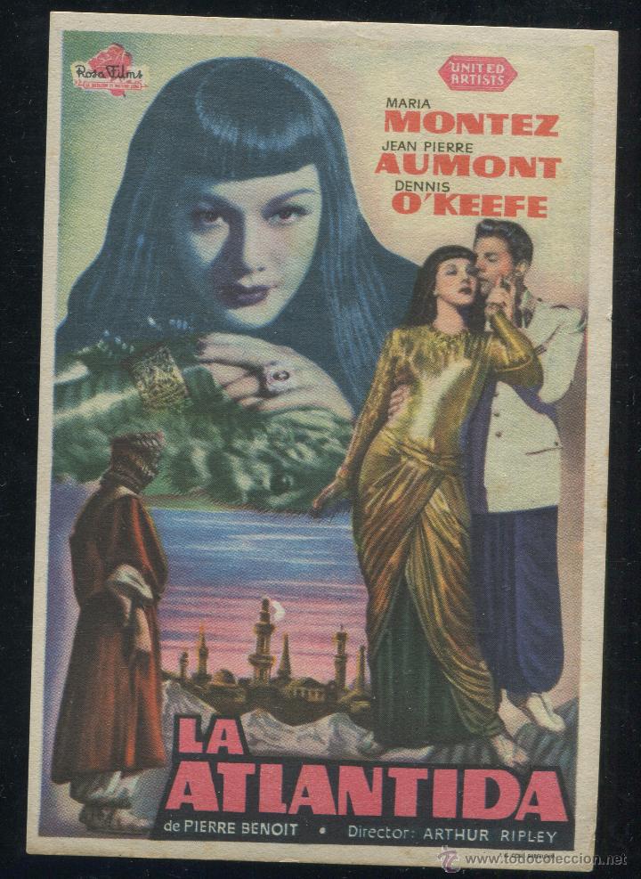 PROGRAMA DE CINE: LA ATLANTIDA MARIA MONTEZ