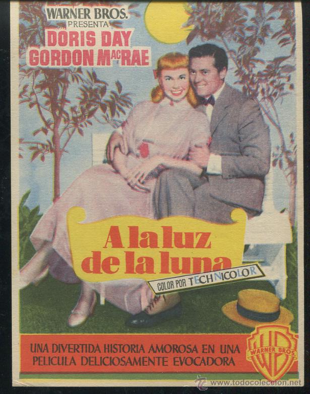 Cine: PROGRAMA A LA LUZ DE LA LUNA 1951  DORIS DAY - GORDON MacRAE - Foto 1