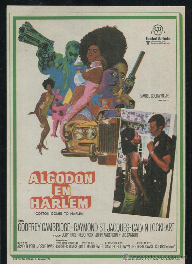 Cine: PROGRAMA Algodon en Harlem - Godfrey Cambridge - Foto 1