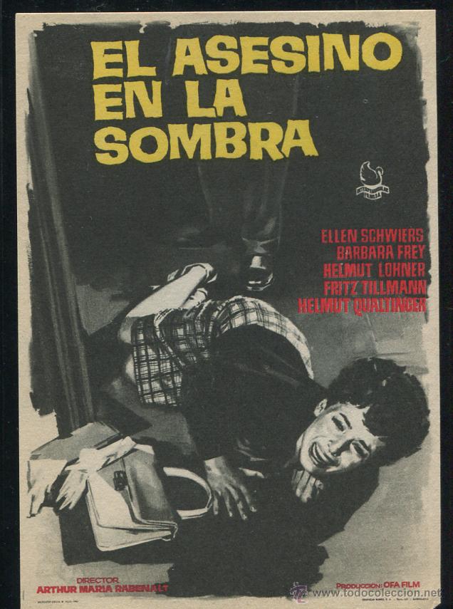 Cine: PROGRAMA EL ASESINO EN LA SOMBRA, barbara frey, original interpeninsular, - Foto 1