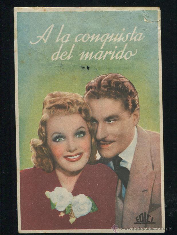 Cine: A LA CONQUISTA DEL MARIDO - PROGRAMA SENCILLO DE EDICI - Foto 1
