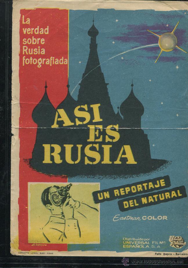 Cine: PROGRAMA ASI ES RUSIA. UN REPORTAJE DEL NATURAL - Foto 1