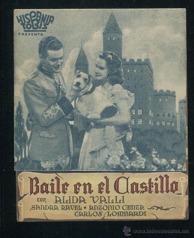 Cine: PROGRAMA Baile en el castillo - Alida Valli, Sandra Ravel - Con publicidad - Foto 1