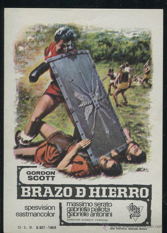 Cine: PROGRAMA BRAZO DE HIERRO GORDON SCOTT PEPLUM - Foto 1