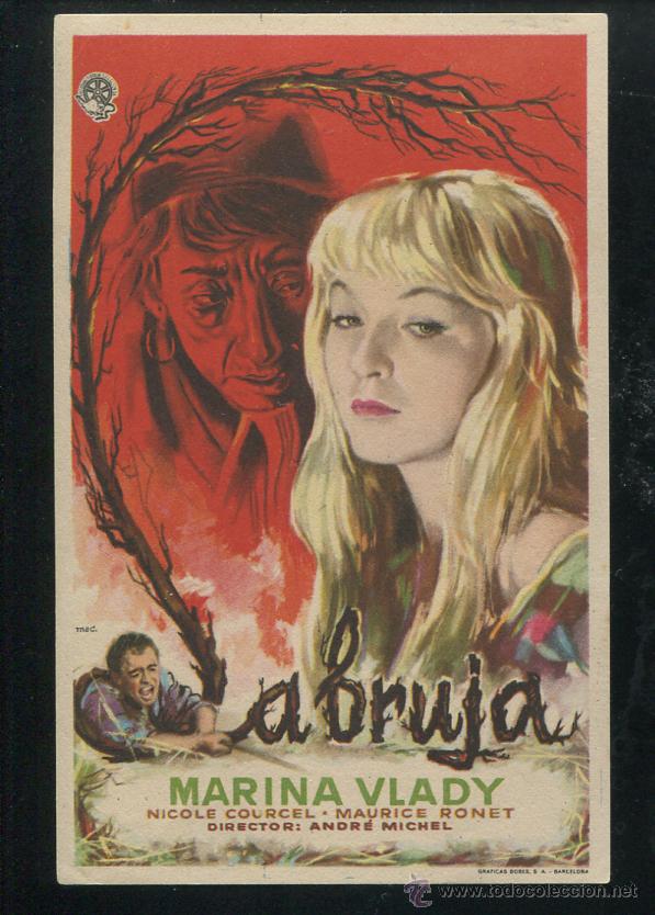 Cine: PROGRAMA La bruja - marina vlady - Foto 1