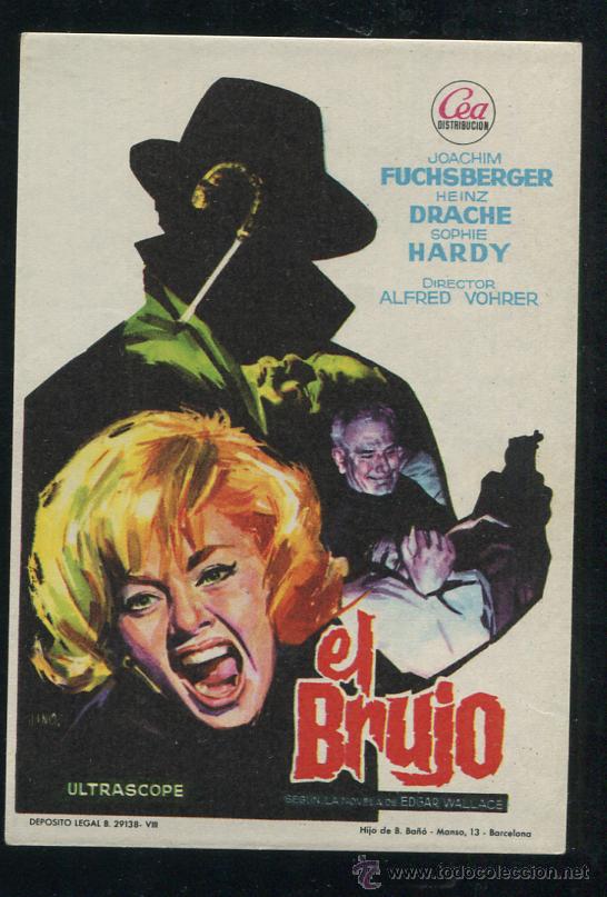 Cine: PROGRAMA el brujo - joachim fuchsberger - Foto 1
