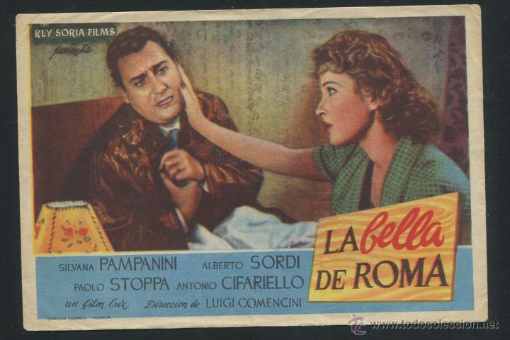 Cine: PROGRAMA  MANO DE CINE . LA BELLA DE ROMA. LUIGI COMENCINI. CON PUBLICIDAD - Foto 1