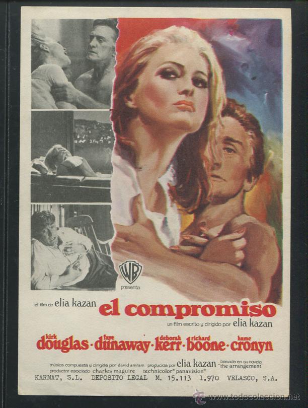 Cine: PROGRAMA EL COMPROMISO,KIRK DOUGLAS, FAYE DUNAWAY - Foto 1