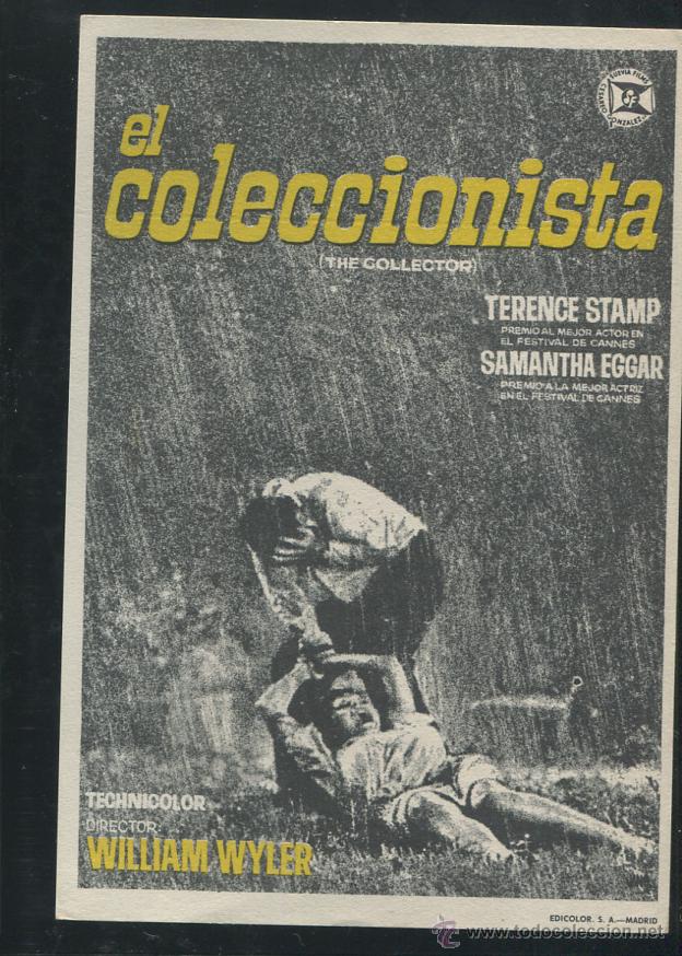 Cine: PROGRAMA El Coleccionista - Terence Stamp, Samantha Eggar - Foto 1