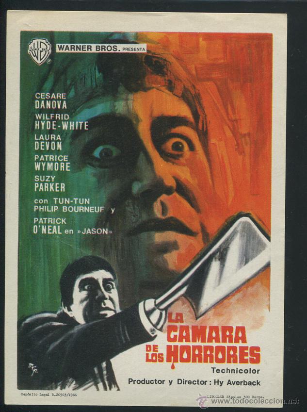 Cine: PROGRAMA La camara de los Horrores - Cesare Danova, Wilfrid Hide-White - Foto 1