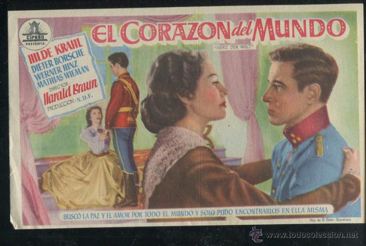 Kino: PROGRAMA El Coraz&oacute;n del Mundo - Hilde Krahl, Dieter Borsche -