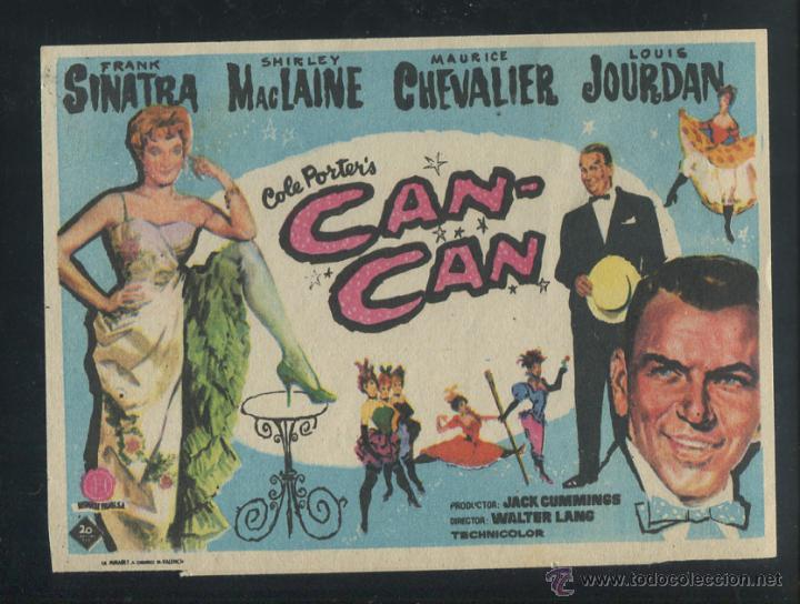 Cine: PROGRAMA CAN-CAN - FRANK SINATRA, SHIRLEY MACLAINE - SENCILLO - Foto 1