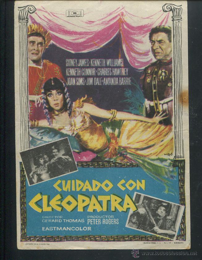 Cine: PROGRAMA Cuidado con Cleopatra - Sindney James, Kenneth Willams - Foto 1
