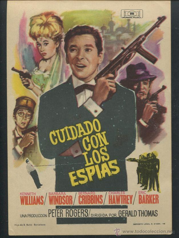 Cine: PROGRAMA Cuidado con los espias - Kenneth Williams, Barbara Windsor - Foto 1
