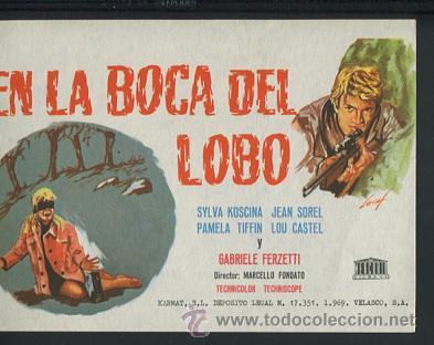Cine: PROGRAMA En la boca del Lobo - Sylva Koscina, Jean Sorel - Foto 1