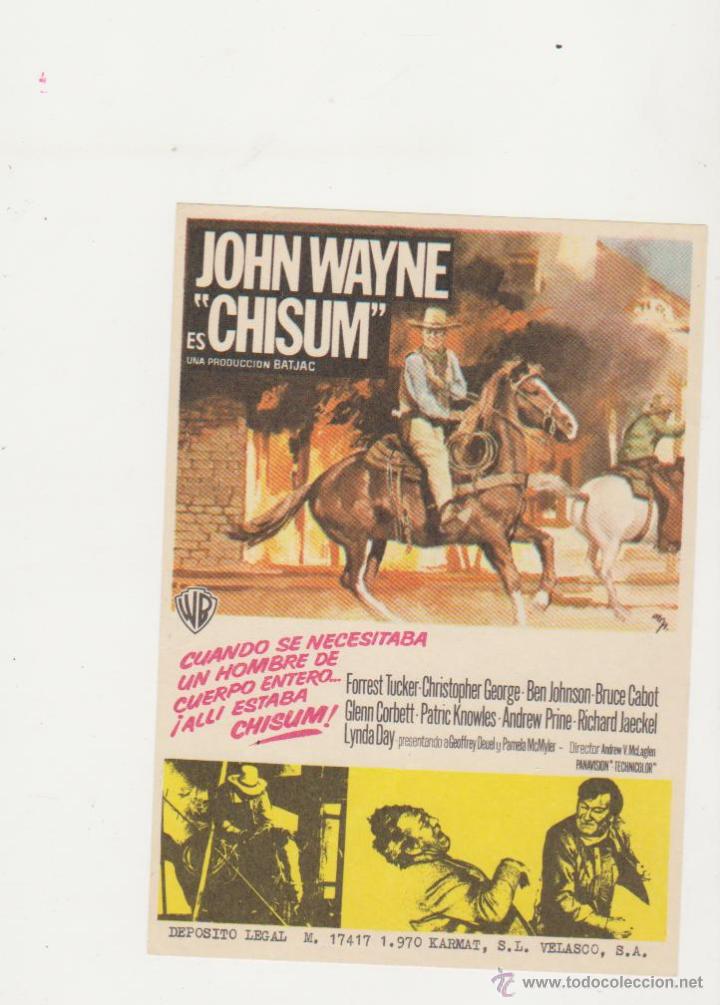 Cine: Chisum. Sencillo de WB. &iexcl;IMPECABLE! - Foto 1
