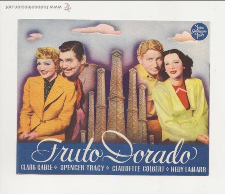 Cine: Fruto Dorado. Doble de MGM.  &iexcl;IMPECABLE! - Foto 1