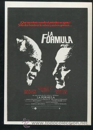 Cine: PROGRAMA LA FORMULA,  MARLON BRANDO - Foto 1