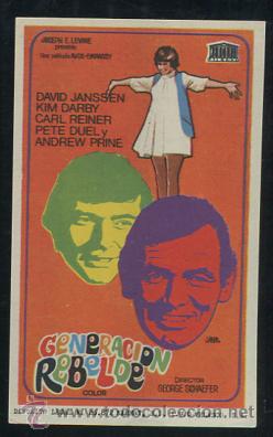 Cine: PROGRAMA Generaci&oacute;n Rebelde - David Jassen, Kim Darby - Foto 1