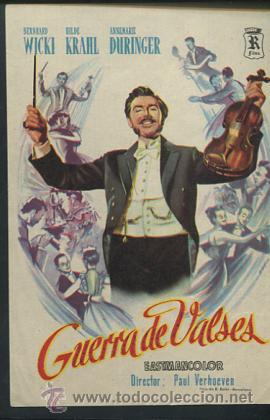 Cine: PROGRAMA Guerra de Valses - Bernhard Wicki, Hilde Krahl - Foto 1