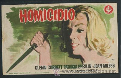 Cine: Homicidio - PROGRAMA ORIGINAL GLENN CORBEITT - Foto 1