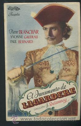 PROGRAMA EL JURAMENTO DE LAGARDERE - PIERRE BLANCHAR CON PUBLICIDAD