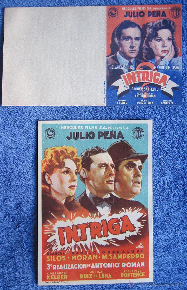Cine: Intriga. Antonio Rom&aacute;n. Dos modelos. - Foto 1