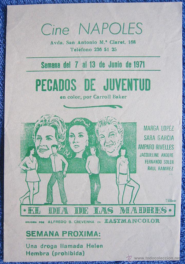 Cine: Programa local. Cine N&aacute;poles. El d&iacute;a de las madres - Foto 1